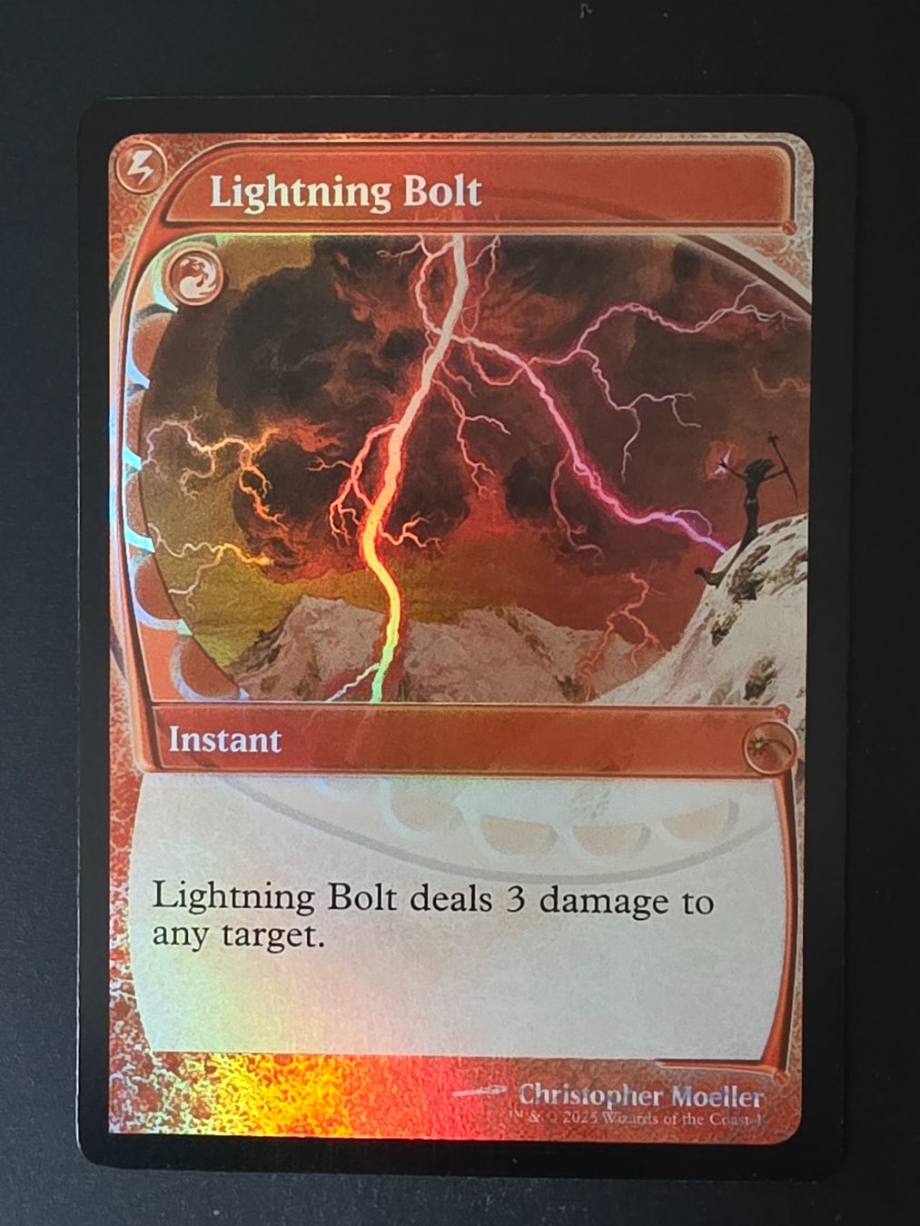 Magic The Gathering Sammelbilder & Trading cards: Lightning Bolt - Foil - MTG – Gebraucht aus Zürich von Semagets