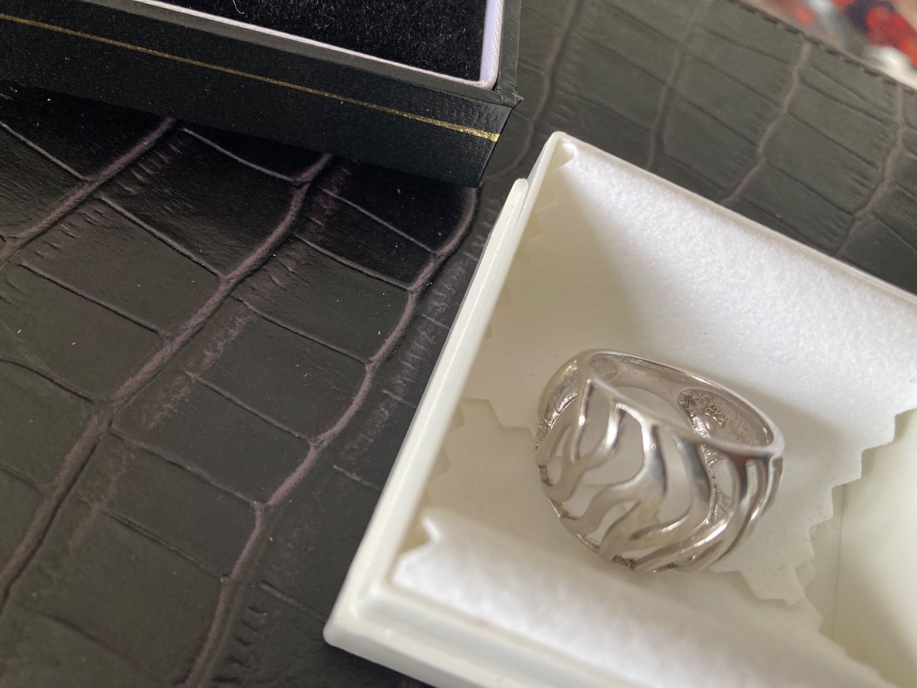Ringe: 925 Silberring, modisch – Gebraucht aus Oberägeri von Vargo11 4