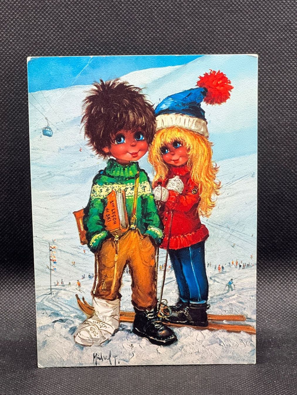 Cartoline postali: Ansichtskarte: "Poulbot" de Michel Thomas – Usato da Widnau venduto da Brusi9