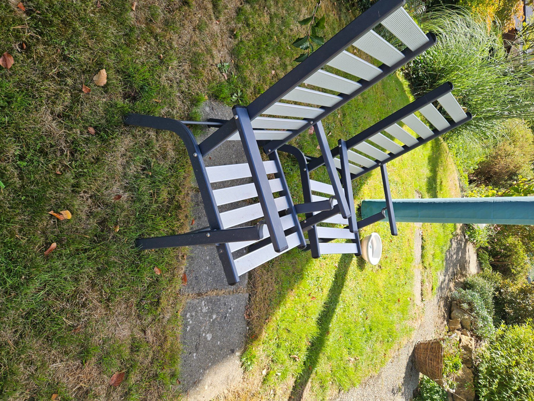 Sedie: 2 Gartenstühle klappbar Alluminium – Usato da kleinbösingen venduto da HP49 1