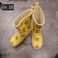 Gummistiefel Kinder Grösse 25 Löwenmuster gelb