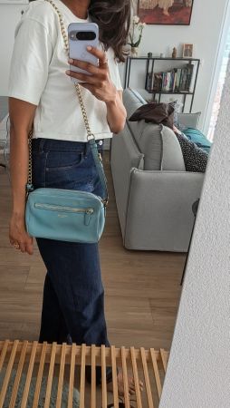 Vintage Coach Madison Crossbody Leather Bag