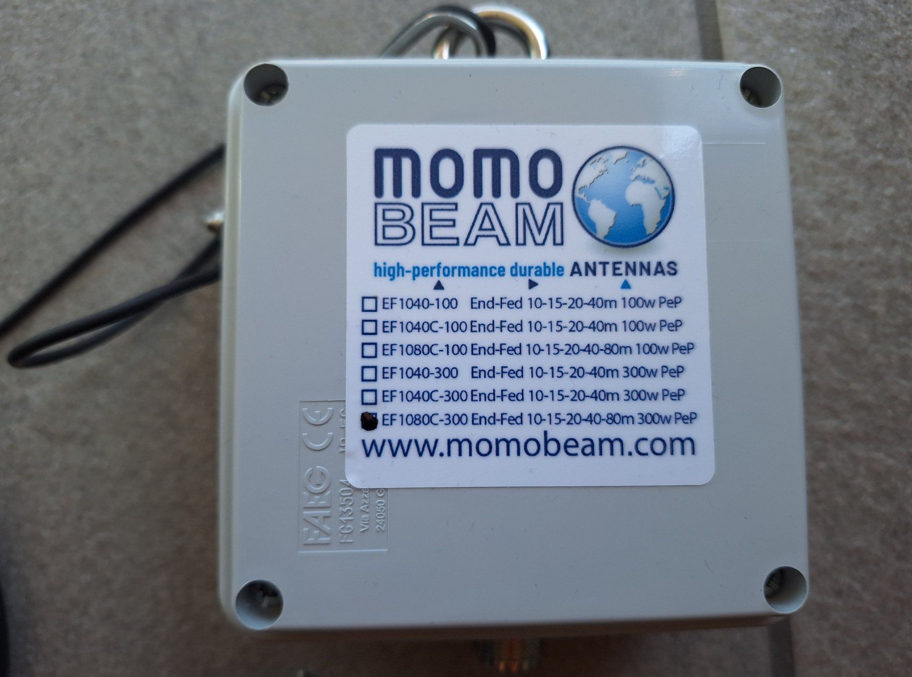 Radiocomunicazione: Antenna MomoBeam End-Fed  10 > 80 – Usato da MAGLIASO venduto da HB9OAU 1