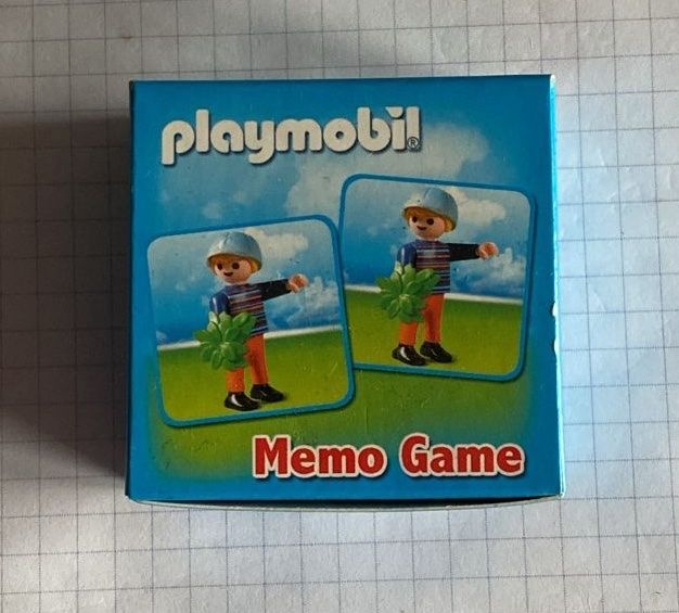 Spiele: playmobil Memo Game – Neu und originalverpackt aus Wagenhausen von M.Sieg