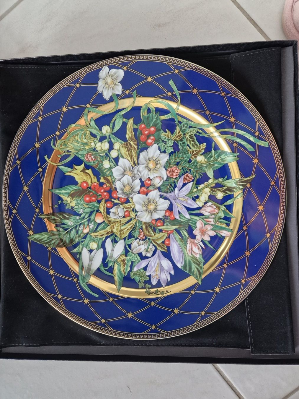 Rosenthal Teller: Versace Rosenthal Weihnachts Teller 2002 – Neu und originalverpackt aus Oberglatt ZH von Alischa1