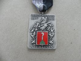 Medaille Schützenfest Jubiläumsschiessen Neuhausen SH 1947
