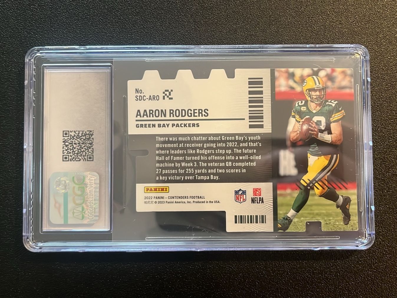 NFL Carte collezionabili: Aaron Rodgers Superstar Die-Cuts CGC 9.5 – Usato da Seuzach venduto da provenzano18 2