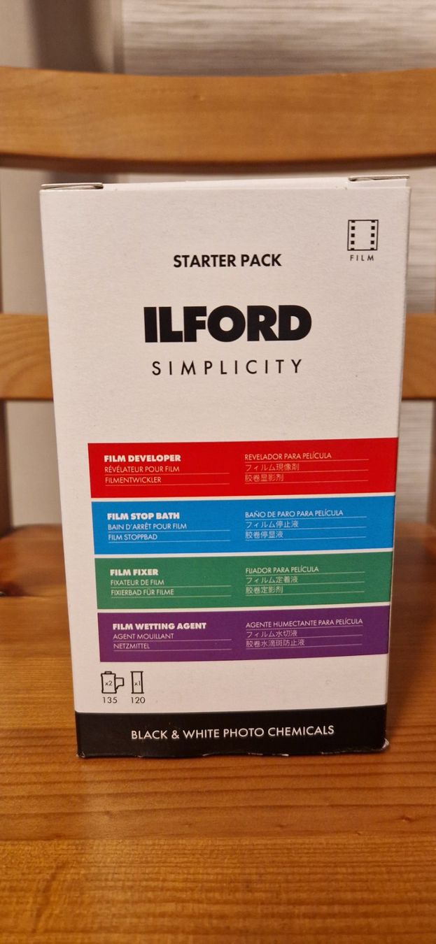 Ilford Laboratorio & Camera oscura: Ilford simplicity starter pack – Nuovo e nell'imballaggio originale da Fleurier venduto da Tortue26 1