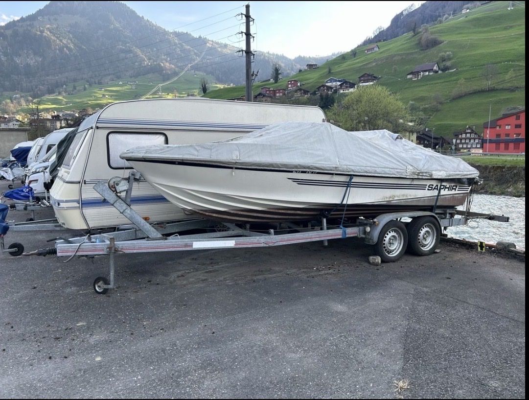Schweizer Bateaux: Boot mit Trailer Schweizer Saphire – D'occasion à Oftringen par dus_n9nw 3