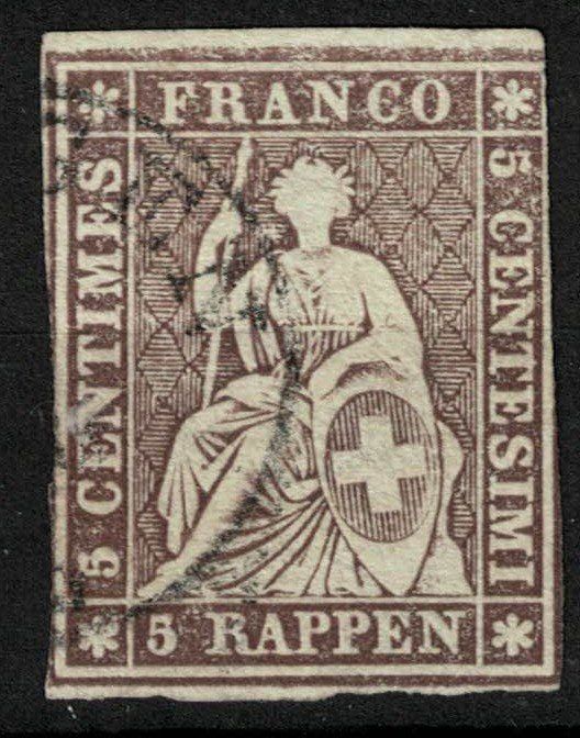 Tous les timbres: Strubel 22 gestempelt – D'occasion à Bern par bae_958f