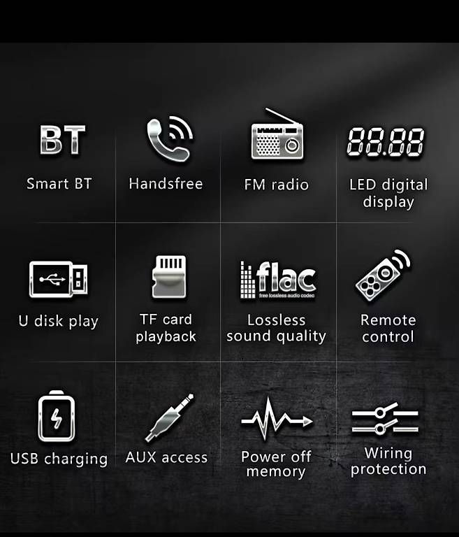 Radio: Auto Radio USB BLUETOOTH FM SD  – Usato da Arbon venduto da STEFF.1 2