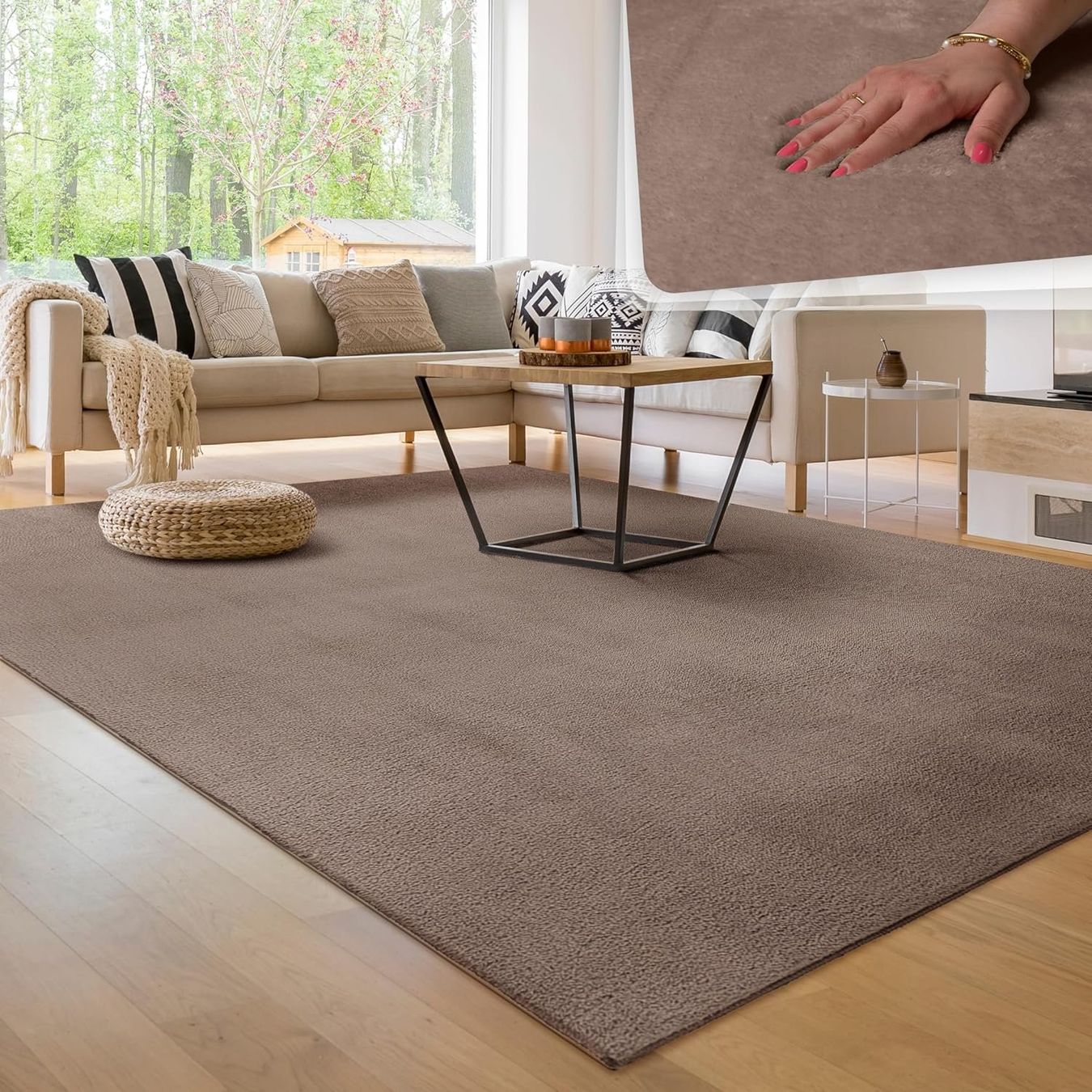 Tappeti: ANGEBOT ❌ Super Soft Teppich Taupe 240x340  NEU – Nuovo e nell'imballaggio originale da Bern venduto da Miraitrading 2