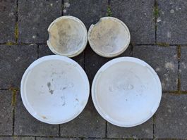 4 Styropor Halb-Kugeln für Beton-Arbeiten