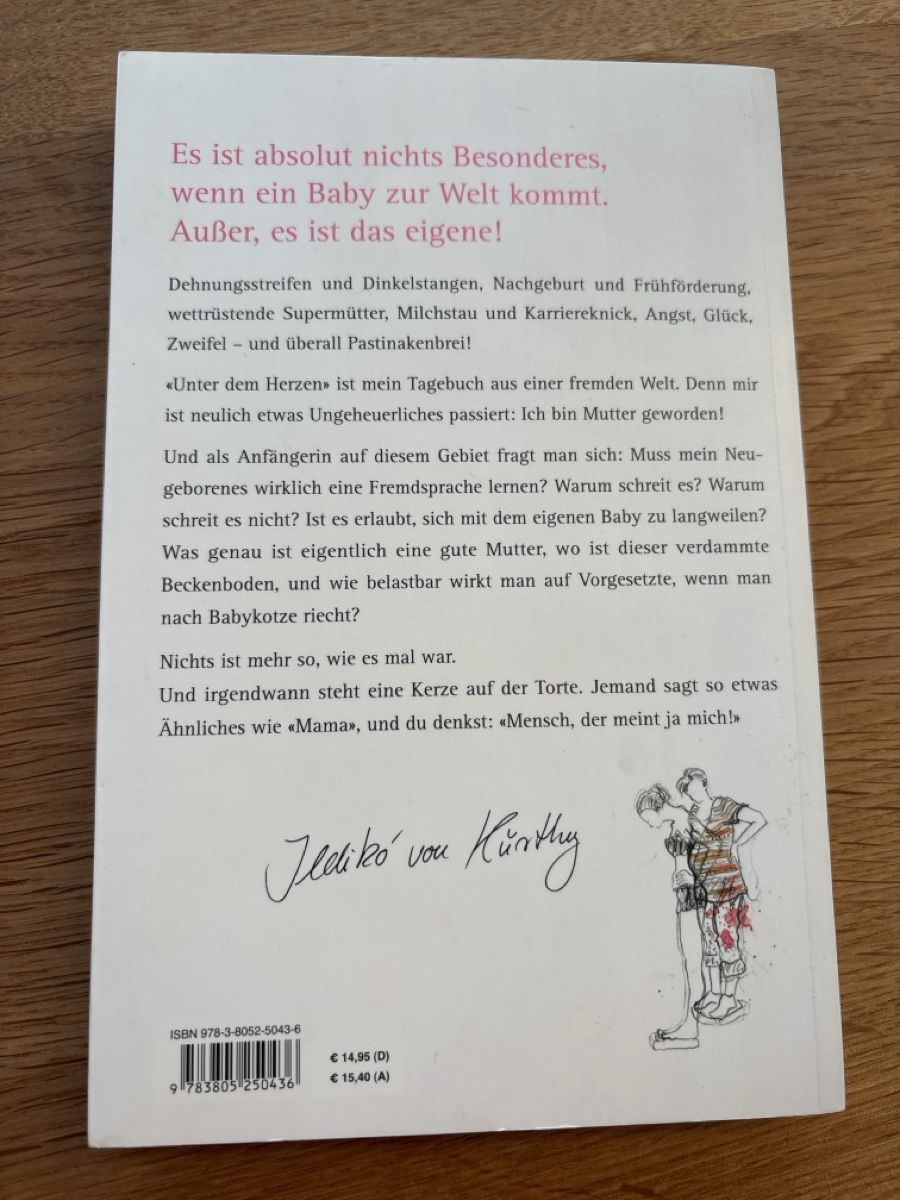 Libri: Buch Unter dem Herzen – Usato da Muhen venduto da Claudi1985 1