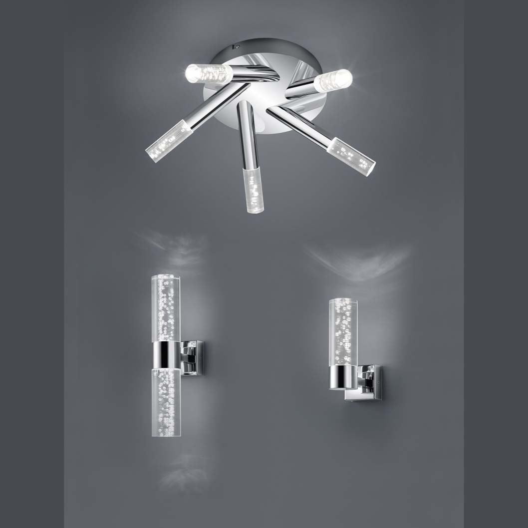 Lampadari & plafoniere: LED Deckenleuchte, Chrom, IP44 – Nuovo (secondo la descrizione) da Kreuzlingen venduto da Smart-Light 1