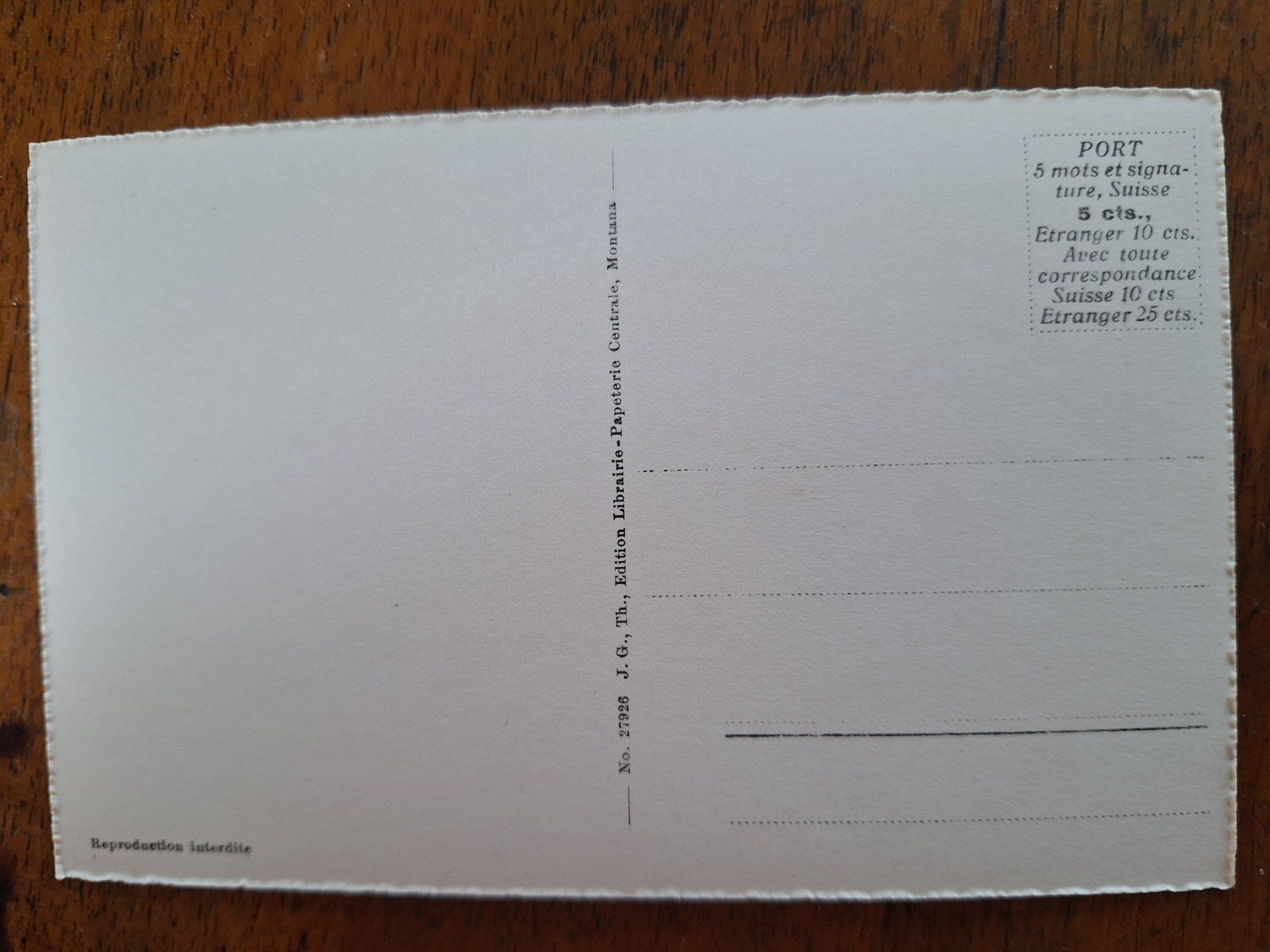 Cartoline postali: MONTANA-VERMALA – Usato da Bevaix venduto da bohrap 1