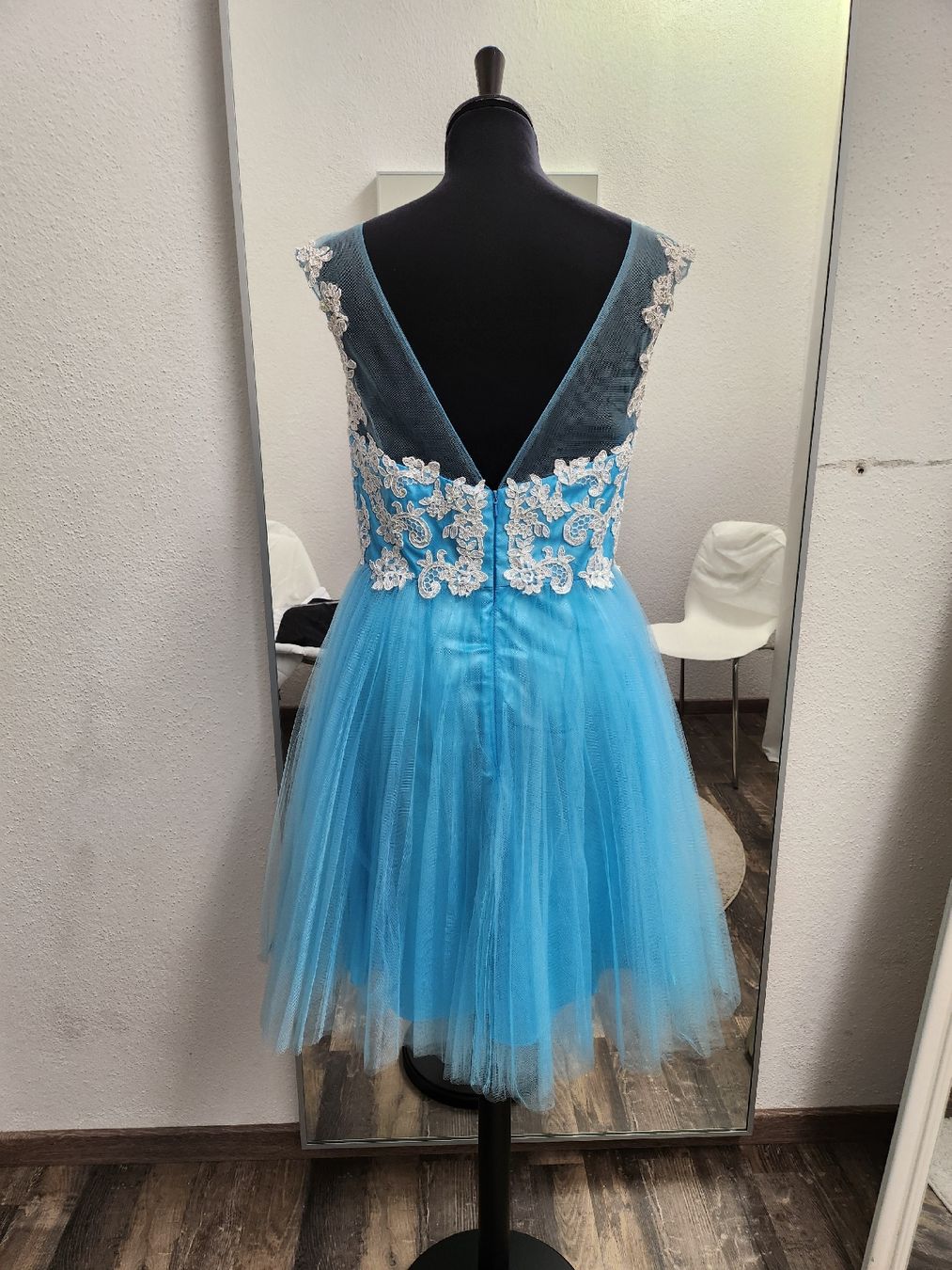 Vestiti: kleid blau – Nuovo (secondo la descrizione) da Uster venduto da VMT. 1