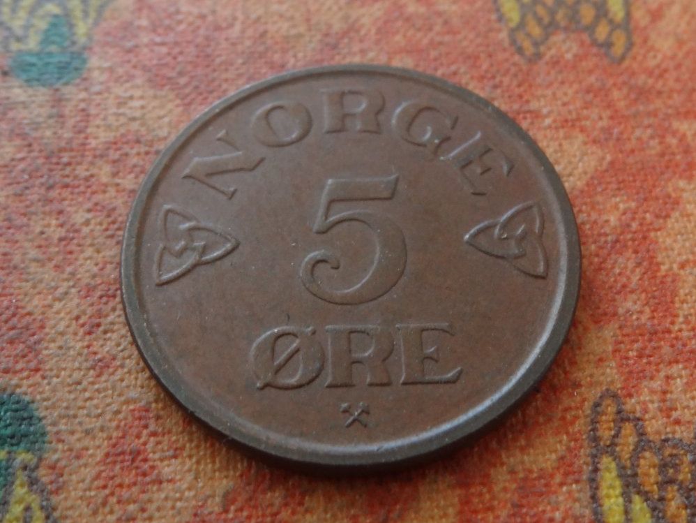 Tutti le monete: NORVEGE  5  ORE  1955 – Usato da Romanel-sur-Lausanne venduto da Swift13 1