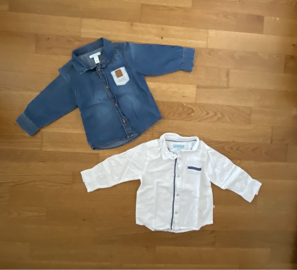 Okaidi Camicie, T-shirt & Polo: Hemnd Okaidi Gr. 80 neuwertig – Nuovo (secondo la descrizione) da Seuzach venduto da Eve87
