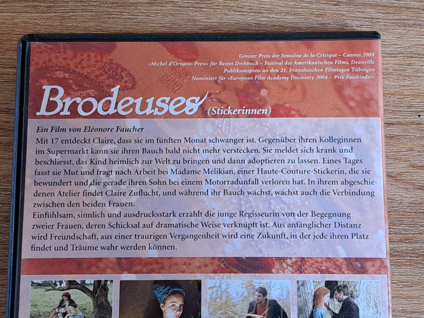 Tutti i DVDs: DVD Brodeuses (Die Perlenstickerinnen) aus 2004 – Usato da Unterseen venduto da Kanica 2