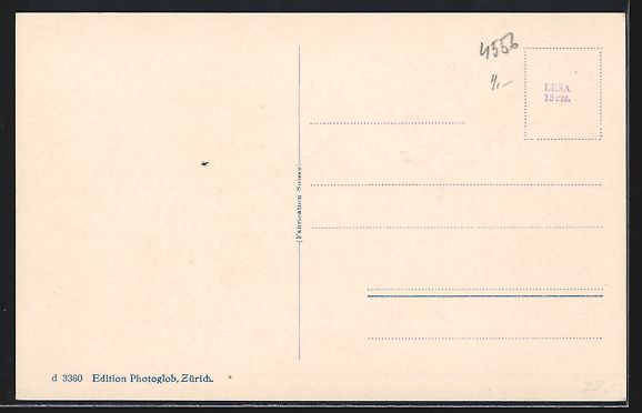 Cartoline postali: AK Zürich-Enge, Blick auf den Bahnhof – Usato da Berlin venduto da bartko-reher 1