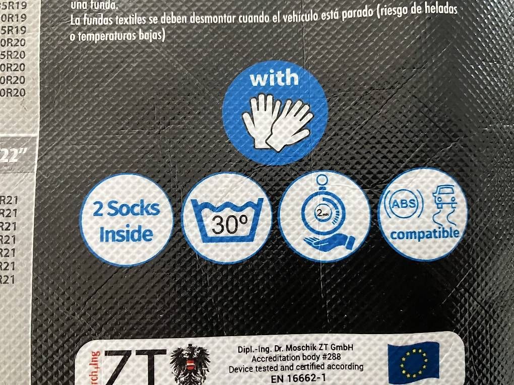 Schneeketten: Chaussettes neige et verglas – Gebraucht aus Vandoeuvres von ann_lq5h 4