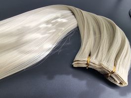 NEW Synthetic Hair Extensions 60cm. Platinum blond