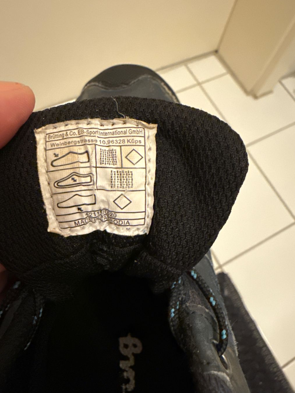 Scarpe da uomo: Wanderschuhe Gr. 38 – Usato da Thun venduto da Vesna27 3
