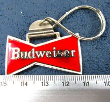 BUDWEISER USA BEER BIER ENAMEL SCHLÜSSELANHÄNGER