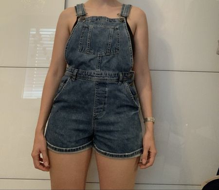Combinaison courte– Combishort en jean Topshop Moto - EUR 38