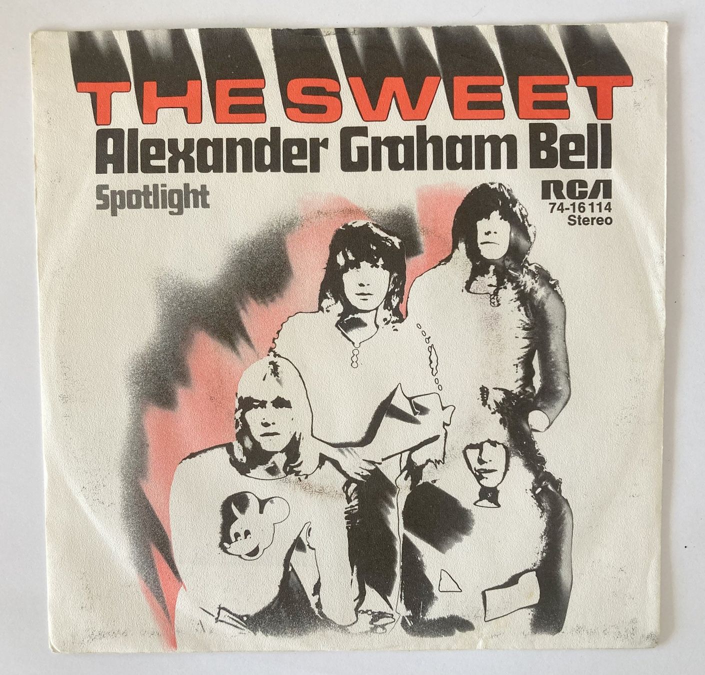 Vinyles: THE SWEET - ALEXANDER GRAHAM BELL – D'occasion à Bottens par hotter-than-hell