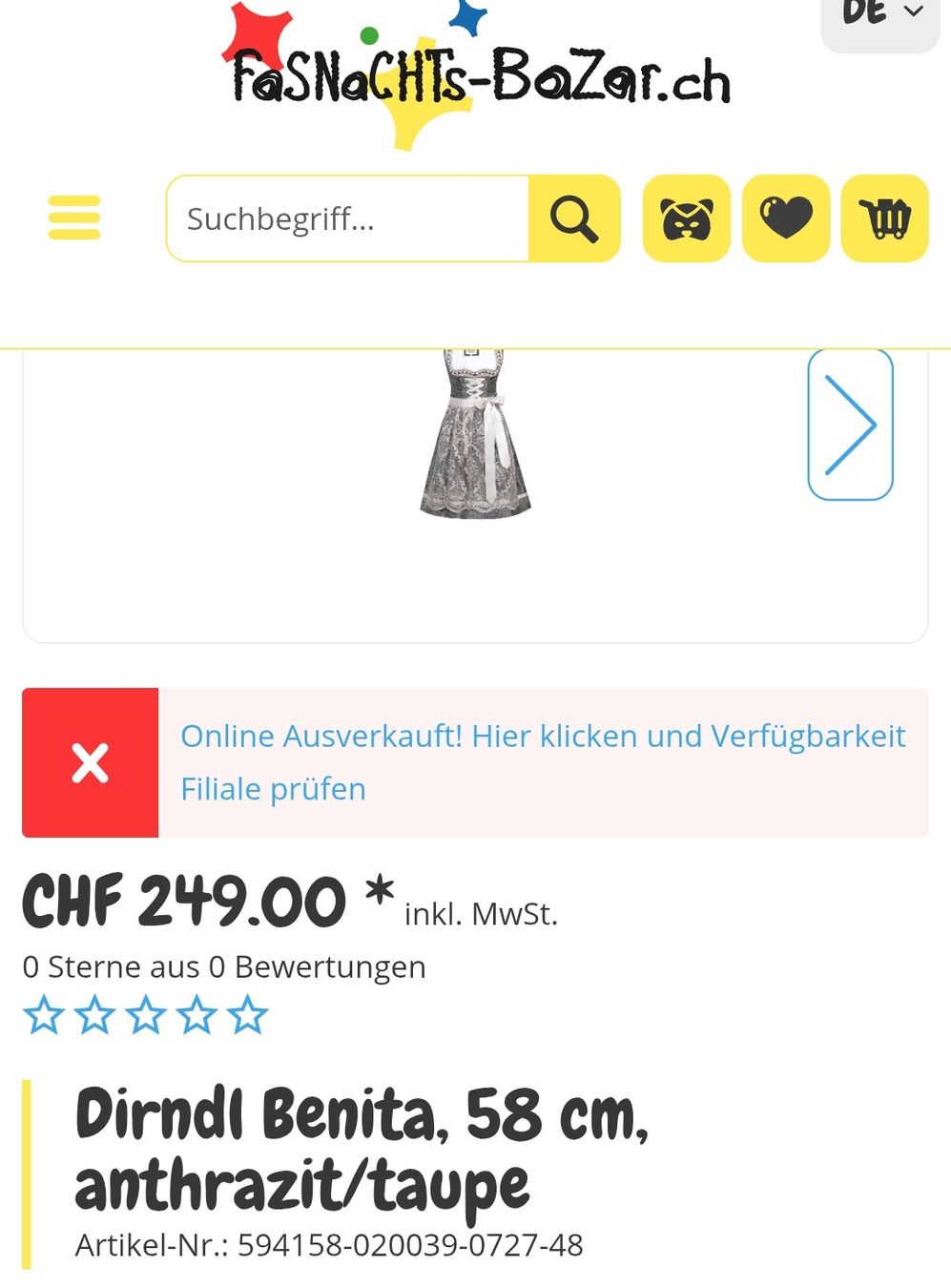 Vestiti: Dirndl in Grösse 34 - Top Zustand! – Nuovo (secondo la descrizione) da Lengnau AG venduto da Free_J 2