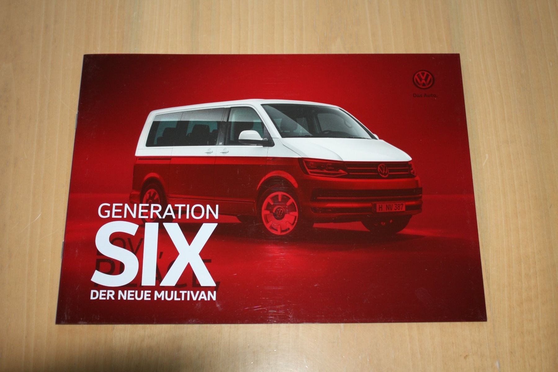 VW Dokumente: VW Multivan "Generation Six" Prospekt 6/2015 – Gebraucht aus Wikon von erwin400
