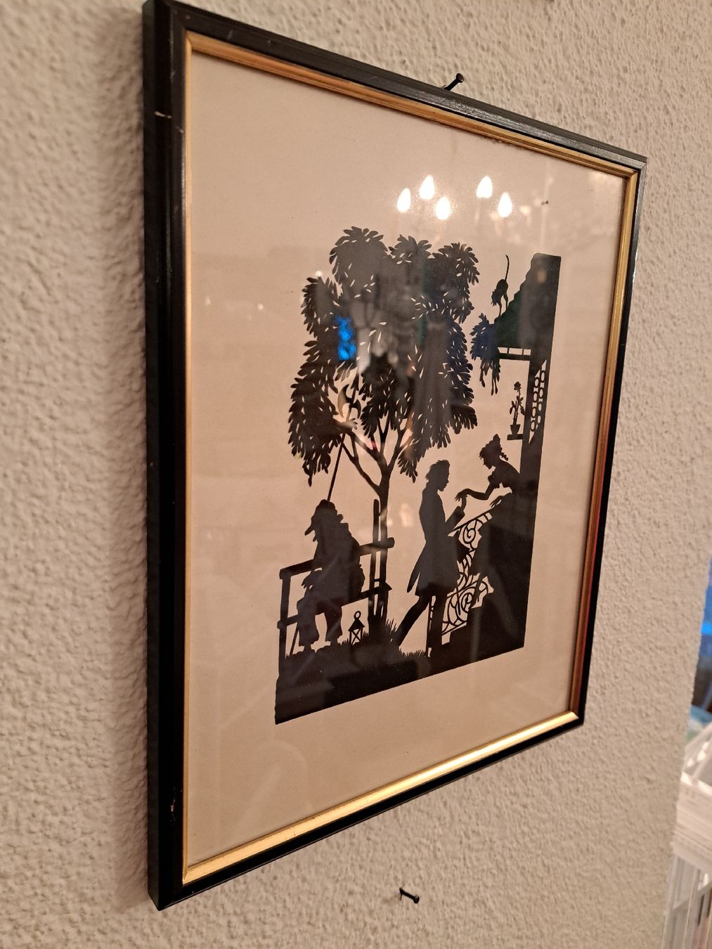 Grafica & Litografie: Scherenschnitt Frische Liebe – Usato da Kölliken venduto da Lieblings-stuecke 1