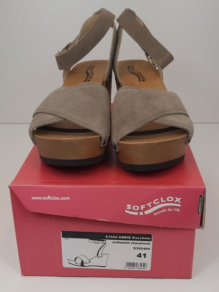 Softclox Damenschuhe: SOFTCLOX ABBIE Kaschmir schlamm (hazelnut) Gr. 41 – Neu und originalverpackt aus Seuzach von VT-Collections1 9