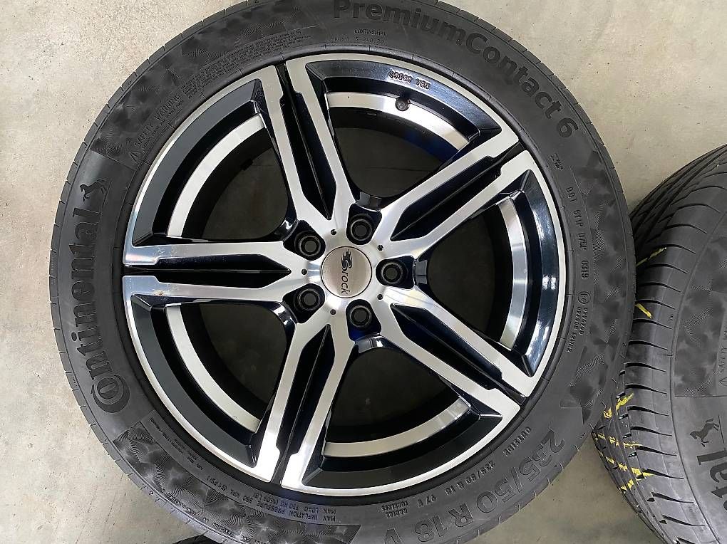 Jantes: Felgen Brock B29 schwarz vollpoliert – D'occasion à Wittenbach par tigerhuhn 1