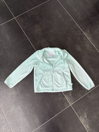 Kinder Fleecejacke mint Grösse 140 