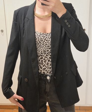 Blazer H&M, schwarz, Grösse 36