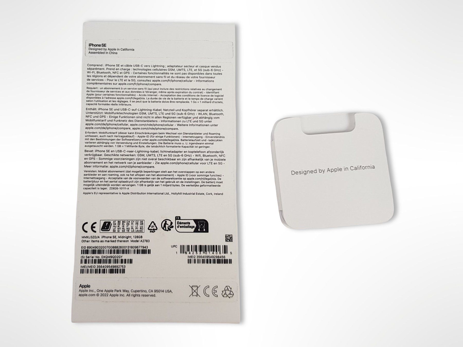 Apple Telefoni cellulari / Smartphones: APPLE iPHONE SE (2022) schwarz – Usato da Suhr venduto da Restwert_Suhr 8