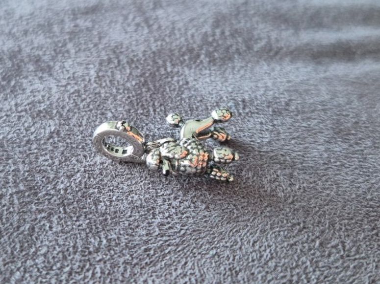 Pendentifs: Silber Charm Pudel +Garantie – Neuf (Voir description) à Rotkreuz par Carbone_Bijou-Shop 1
