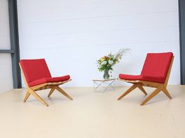 TOP Klassiker Scissor Chair von Pierre Jeanneret Knoll, 1948