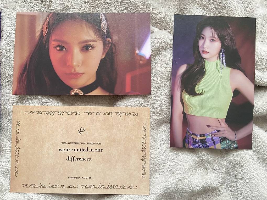 CDs: Album kpop - Everglow - Reminiscence  – Gebraucht aus Perroy von Tatian_A 3