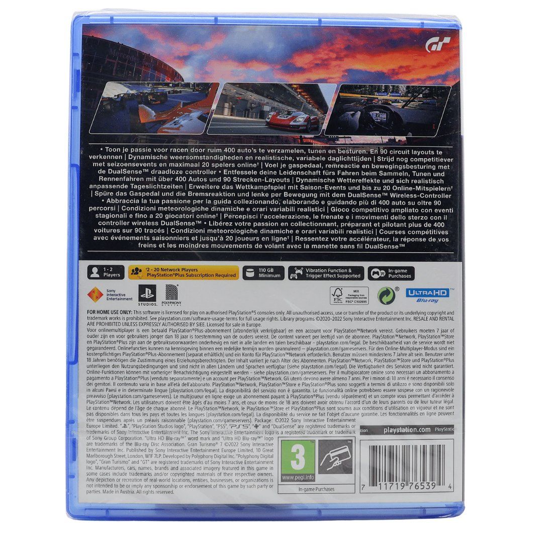 Giochi: Gran Turismo 7 - PS5 - NEW – Nuovo e nell'imballaggio originale da Paudex venduto da dindeboy 1