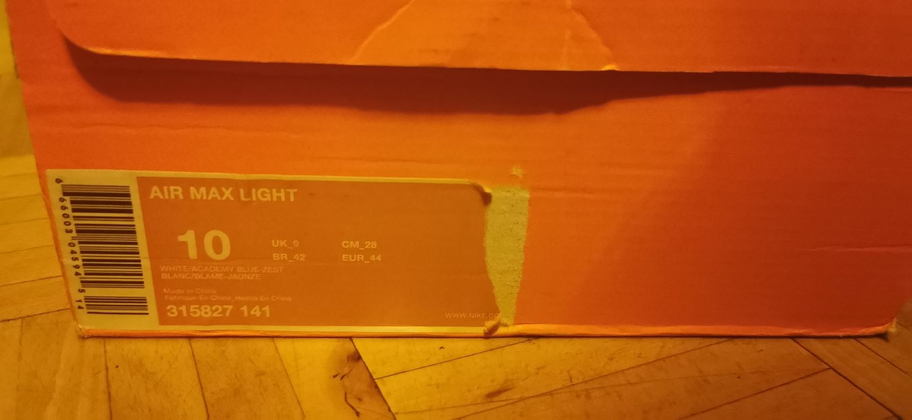 Nike Scarpe da uomo: Air max light 44 – Nuovo e nell'imballaggio originale da Genève venduto da vins50