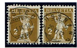 Tell 123III Vollstempel Amsteg + Dussnang
