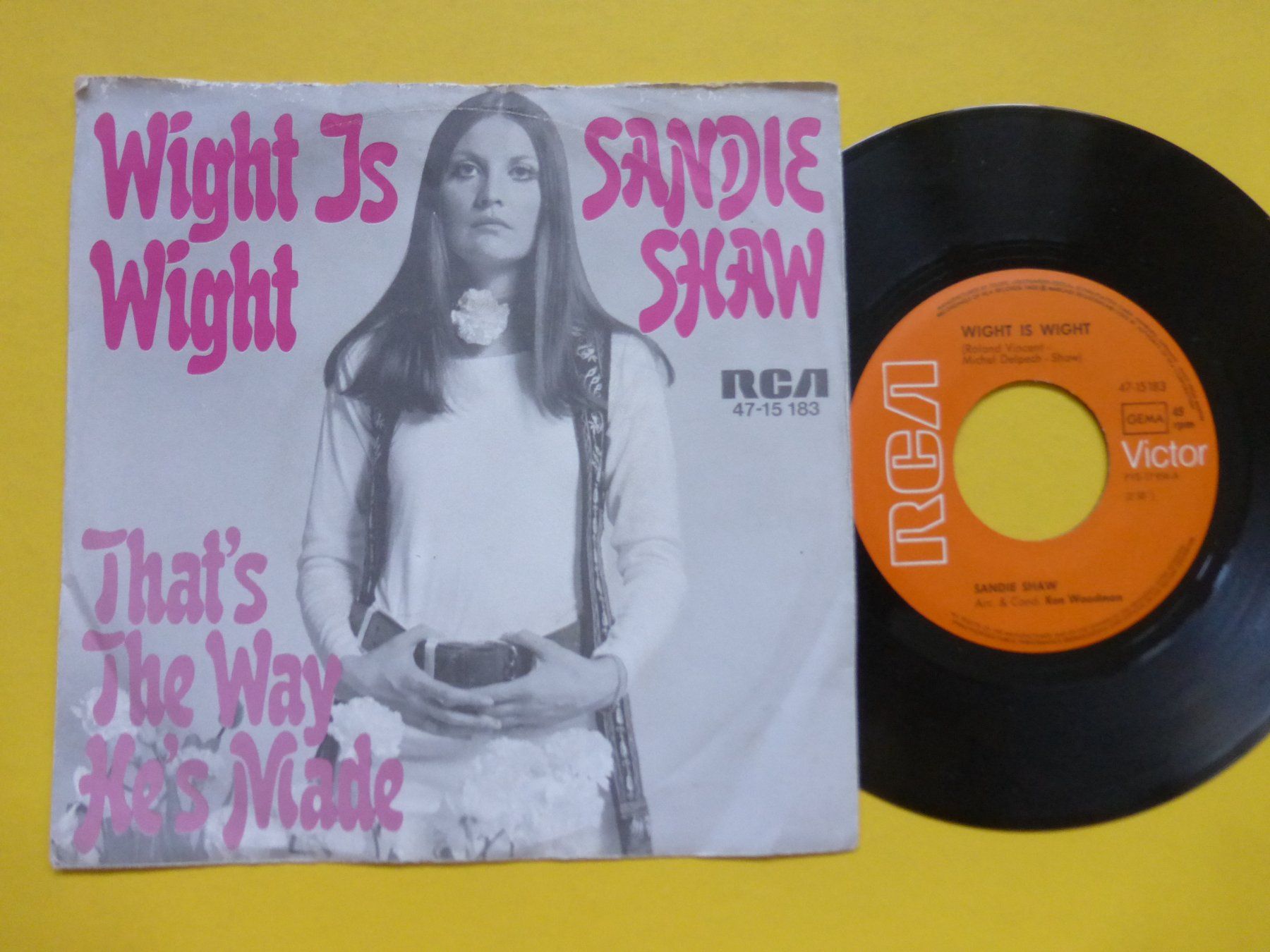 Dischi in vinile: Sandie Shaw – Wight Is Wight – Usato da Zürich venduto da Swiss57