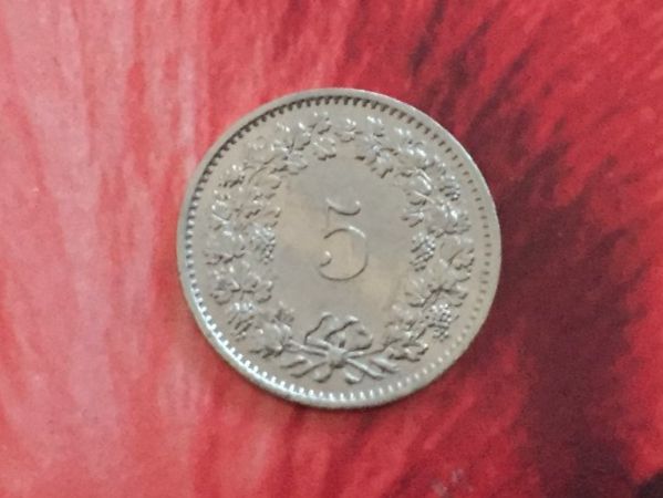 Tutti le monete: 5 Rappen 1974 ss-vz – Usato da Elsau venduto da herbybay 1