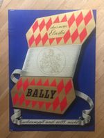 Werbeplakat - Bally Gummibänder von Hans Handschin
