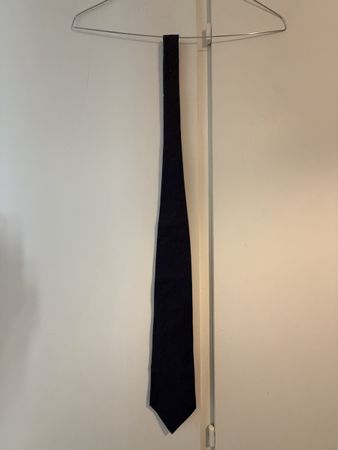 Cravatta Etro Milano 100% Seta blu MADE IN ITALY 41 caratter