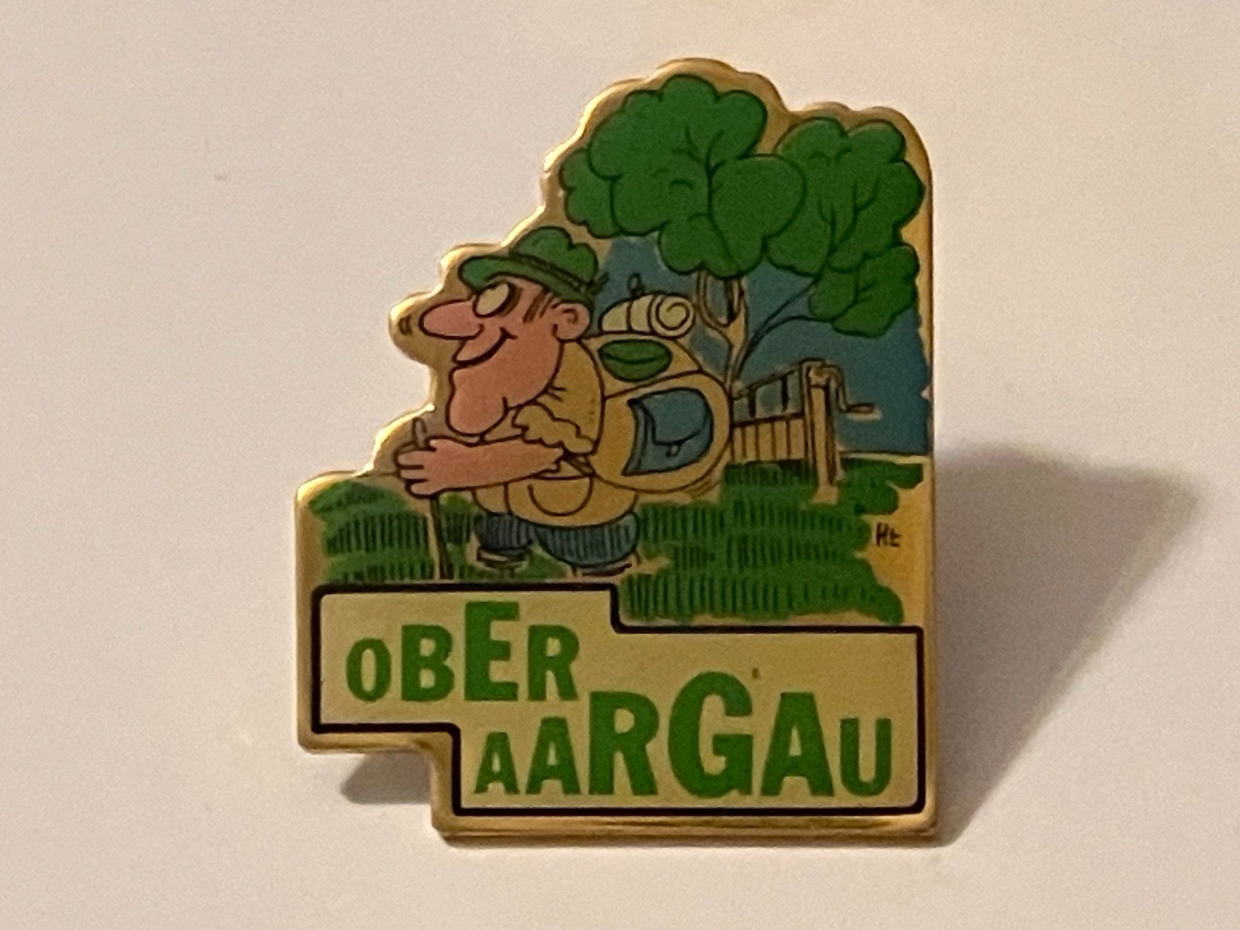 Placchette & Badge: 1 Pin Ober Aargau – Usato da Basel venduto da djwwpp